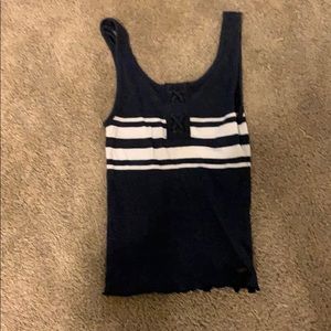 Cropped Hollister tank top